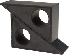 Gibraltar - 2 Piece, 3-1/2 to 9" Height Adjustment, Steel Step Block - 1/16" Step Depth, 1/8" Step Elevation, 2" Width, 5-21/64" Base Depth, 3-7/16" Height - Apex Tool & Supply