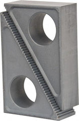 Gibraltar - 2 Piece, 89 to 229mm Height Adjustment, Steel Step Block - 1/16" Step Depth, 1/8" Step Elevation, 38mm Width, 5-21/64" Base Depth, 3-7/16" Height - Apex Tool & Supply
