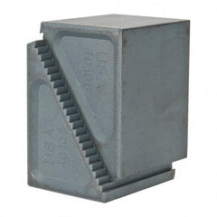 Gibraltar - 2 Piece, 45 to 102mm Height Adjustment, Steel Step Block - 1/16" Step Depth, 1/8" Step Elevation, 51mm Width, 2-17/32" Base Depth, 1-43/64" Height - Apex Tool & Supply
