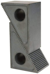 Gibraltar - 2 Piece, 64 to 152mm Height Adjustment, Steel Step Block - 1/16" Step Depth, 1/8" Step Elevation, 51mm Width, 3-3/4" Base Depth, 2-15/32" Height - Apex Tool & Supply
