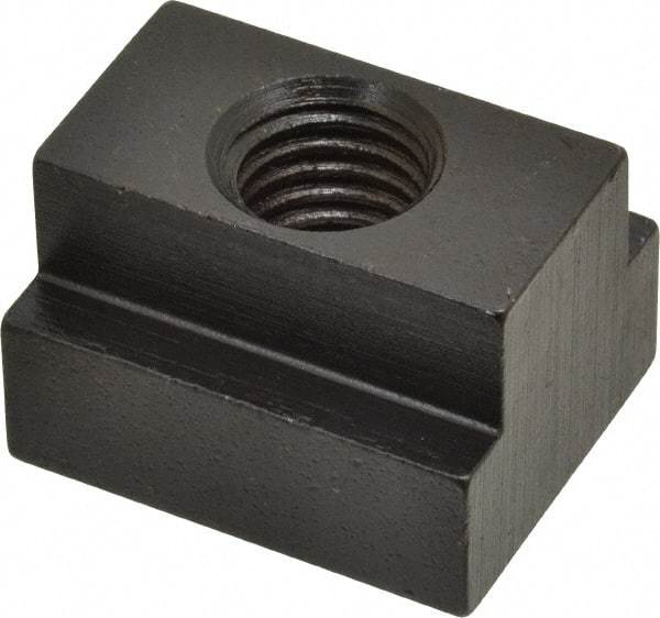 Gibraltar - 5/8-11 Blind Tapped T Slot Nut - 13/16" Slot Width, 1-1/4 x 9/16" Base Width x Height, 1-1/2 x 1" OAL x Height - Apex Tool & Supply