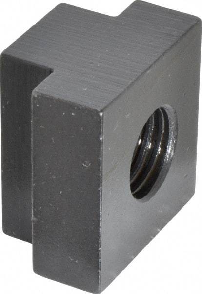 Gibraltar - 3/4-10 Blind Tapped T Slot Nut - 7/8" Slot Width, 1-1/2 x 9/16" Base Width x Height, 1-1/2 x 1" OAL x Height - Apex Tool & Supply