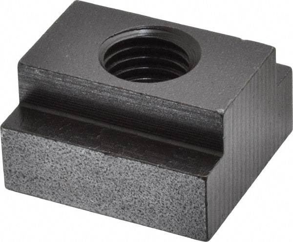 Gibraltar - 3/4-10 Blind Tapped T Slot Nut - 1" Slot Width, 1-5/8 x 5/8" Base Width x Height, 1-3/4 x 1" OAL x Height - Apex Tool & Supply