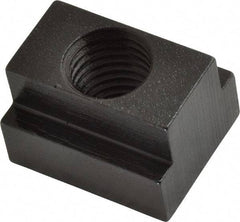 Gibraltar - 3/4-10 Tapped Through T Slot Nut - 13/16" Slot Width, 1-1/4 x 9/16" Base Width x Height, 1-1/2 x 1" OAL x Height - Apex Tool & Supply