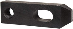 Gibraltar - 21/32" Stud, Carbon Steel, Strap Clamp - 1/2" Travel, 4" OAL x 1-1/4" Wide x 5/8" High, Black Oxide Finish, Tapered Nose - Apex Tool & Supply