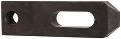 Gibraltar - 21/32" Stud, Carbon Steel, Strap Clamp - 1-1/4" Travel, 5" OAL x 1-1/2" Wide x 3/4" High, Black Oxide Finish, Tapered Nose - Apex Tool & Supply