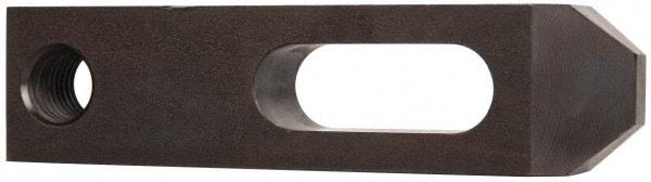 Gibraltar - 25/32" Stud, Carbon Steel, Strap Clamp - 1-1/2" Travel, 6" OAL x 1-1/2" Wide x 1" High, Black Oxide Finish, Tapered Nose - Apex Tool & Supply