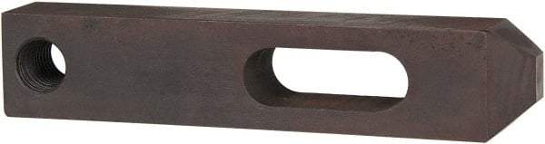 Gibraltar - 1-1/16" Stud, Carbon Steel, Strap Clamp - 2" Travel, 10" OAL x 2" Wide x 1-1/2" High, Black Oxide Finish, Tapered Nose - Apex Tool & Supply