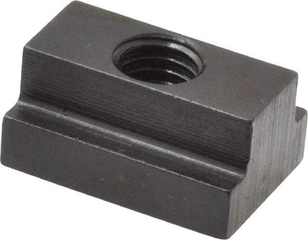 Gibraltar - M8x1.25 Blind Tapped T Slot Nut - 7/16" Slot Width, 16 x 6mm Base Width x Height, 22 x 11mm OAL x Height - Apex Tool & Supply