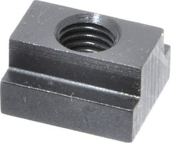 Gibraltar - M10x1.50 Blind Tapped T Slot Nut - 1/2" Slot Width, 19 x 7mm Base Width x Height, 22 x 13mm OAL x Height - Apex Tool & Supply