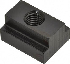 Gibraltar - M10x1.50 Blind Tapped T Slot Nut - 9/16" Slot Width, 22 x 9mm Base Width x Height, 29 x 16mm OAL x Height - Apex Tool & Supply
