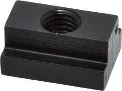 Gibraltar - M8x1.25 Tapped Through T Slot Nut - 7/16" Slot Width, 16 x 6mm Base Width x Height, 22 x 11mm OAL x Height - Apex Tool & Supply