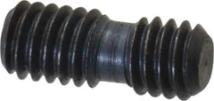 Cutting Tool Technologies - Hex Socket Differential Screw for Indexable Keyseat Cutters & T-Slot Milling Cutters - #6-40 Thread, Industry Std 6DS343, For Use with Wedges - Apex Tool & Supply