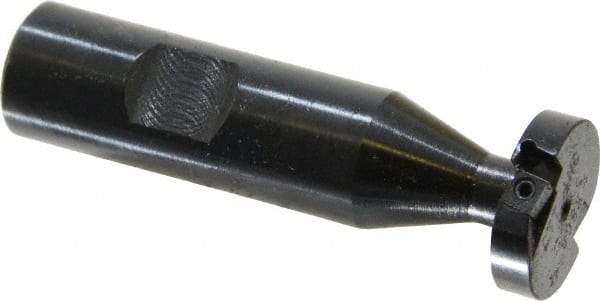 Cutting Tool Technologies - 1/4 Inch Cutting Width, 1.14 Inch Cutting Diameter, 4 Cutter Inserts, 3/4 Inch Shank Diameter, 1215 Insert Style, Indexable Keyseat Cutter - Inch Long Shank - Apex Tool & Supply