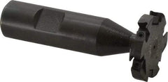 Cutting Tool Technologies - 1/4 Inch Cutting Width, 1.39 Inch Cutting Diameter, 6 Cutter Inserts, 3/4 Inch Shank Diameter, 1215 Insert Style, Indexable Keyseat Cutter - Inch Long Shank - Apex Tool & Supply