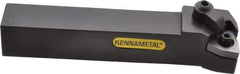 Kennametal - MWLN, Left Hand Cut, 5° Lead Angle, 3/4" Shank Height x 3/4" Shank Width, Negative Rake Indexable Turning Toolholder - 4-1/2" OAL, WN..43. Insert Compatibility, Series Kenloc - Apex Tool & Supply