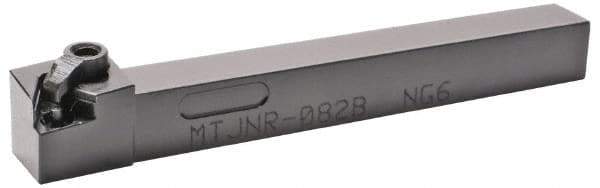 Kennametal - MTJN, Left Hand Cut, 3° Lead Angle, 1" Shank Height x 1" Shank Width, Negative Rake Indexable Turning Toolholder - 5" OAL, TN..33. Insert Compatibility, Series Kenloc - Apex Tool & Supply