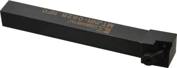 Kennametal - MTJN, Right Hand Cut, 3° Lead Angle, 1/2" Shank Height x 1/2" Shank Width, Negative Rake Indexable Turning Toolholder - 4-1/2" OAL, TN..22. Insert Compatibility, Series Kenloc - Apex Tool & Supply