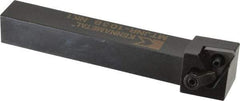 Kennametal - MTJN, Right Hand Cut, 3° Lead Angle, 5/8" Shank Height x 5/8" Shank Width, Negative Rake Indexable Turning Toolholder - 4-1/2" OAL, TN..33. Insert Compatibility, Series Kenloc - Apex Tool & Supply