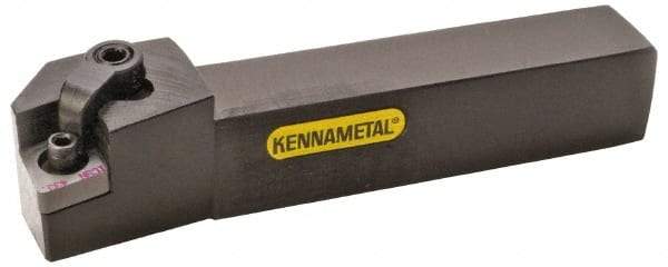 Kennametal - MCFN, Right Hand Cut, 0° Lead Angle, 3/4" Shank Height x 3/4" Shank Width, Negative Rake Indexable Turning Toolholder - 4-1/2" OAL, CN..43. Insert Compatibility, Series Kenloc - Apex Tool & Supply