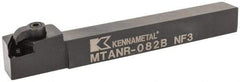 Kennametal - MTAN, Right Hand Cut, 3° Lead Angle, 1/2" Shank Height x 1/2" Shank Width, Negative Rake Indexable Turning Toolholder - 4-1/2" OAL, TN..22. Insert Compatibility, Series Kenloc - Apex Tool & Supply