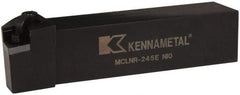 Kennametal - MCLN, Right Hand Cut, 5° Lead Angle, 1-1/2" Shank Height x 1-1/2" Shank Width, Negative Rake Indexable Turning Toolholder - 7" OAL, CN..54. Insert Compatibility, Series Kenloc - Apex Tool & Supply