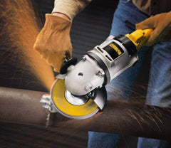 DeWALT - 60 Grit, 7" Disc Diam, 7/8" Center Hole, Type 29 Zirconia Alumina Flap Disc - 8,700 Max RPM, Fiberglass Backing, Arbor Attaching System, Coated - Apex Tool & Supply