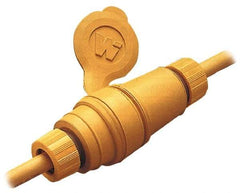 Value Collection - 250 Volt, 15 Amp, L6-15 Configuration, Industrial Grade, Ungrounded Plug - 2 Poles, IP67 - Apex Tool & Supply