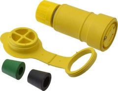 Value Collection - 125 VAC, 15 Amp, L1-15 Configuration, Industrial Grade, Ungrounded Connector - 1 Phase, 2 Poles, IP67 - Apex Tool & Supply