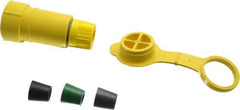 Value Collection - 125 VAC, 15 Amp, L5-15 Configuration, Industrial Grade, Ungrounded Connector - 1 Phase, 2 Poles, IP67 - Apex Tool & Supply