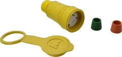 Value Collection - 125 VAC, 20 Amp, L5-20 Configuration, Industrial Grade, Ungrounded Connector - 1 Phase, 2 Poles, IP67 - Apex Tool & Supply