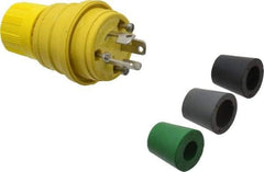 Value Collection - 277 Volt, 15 Amp, L7-15 Configuration, Industrial Grade, Ungrounded Plug - 2 Poles, IP67 - Apex Tool & Supply