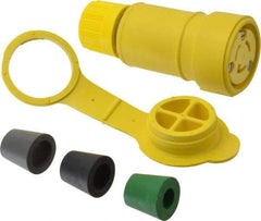 Value Collection - 277 VAC, 15 Amp, L7-15 Configuration, Industrial Grade, Ungrounded Connector - 1 Phase, 2 Poles, IP67 - Apex Tool & Supply