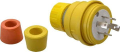 Value Collection - 125/250 Volt, 30 Amp, L14-30 Configuration, Industrial Grade, Ungrounded Plug - 3 Poles, IP67 - Apex Tool & Supply