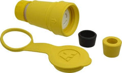 Value Collection - 125/250 Volt, 30 Amp, L14-30 Configuration, Industrial Grade, Ungrounded Connector - 3 Poles, IP67 - Apex Tool & Supply