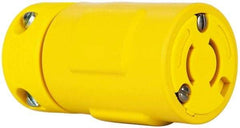 Value Collection - 250 VAC, 20 Amp, L2-20 Configuration, Industrial Grade, Ungrounded Connector - 1 Phase, 2 Poles - Apex Tool & Supply