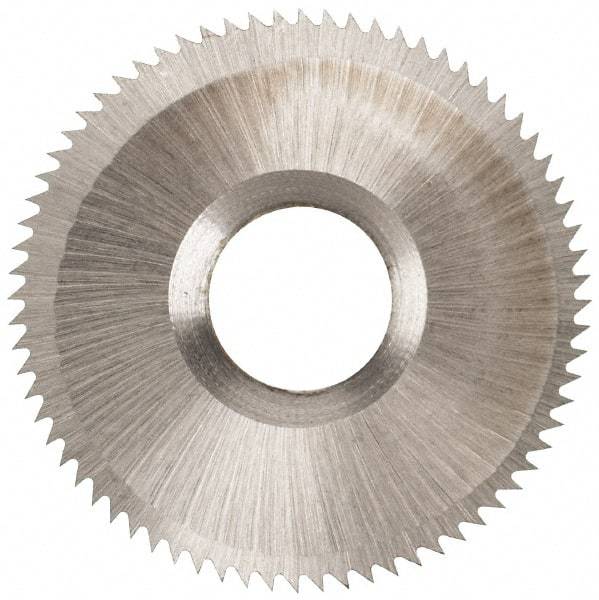 Onsrud - 1" Diam x 0.0937" Blade Thickness x 5/16" Arbor Hole Diam, 72 Tooth Slitting and Slotting Saw - Arbor Connection, High Speed Steel - Apex Tool & Supply