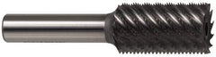 Onsrud - 2-3/4" Cutting Diam x 1" Length of Cut, 36 Flute, Downcut Spiral Router Bit - Uncoated, Right Hand Cut, High Speed Steel, 3-1/2" OAL x 1/2" Shank Diam, Core - Apex Tool & Supply