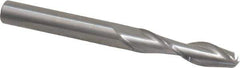 Onsrud - 1/4" Cutting Diam x 1" Length of Cut, 2 Flute, Upcut Spiral Router Bit - Uncoated, Right Hand Cut, Solid Carbide, 2-1/2" OAL x 1/4" Shank Diam, Double Edge, 30° Helix Angle - Apex Tool & Supply