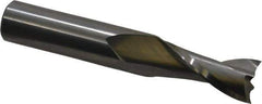 Onsrud - 1/2" Cutting Diam x 1-1/8" Length of Cut, 2 Flute, Upcut Spiral Router Bit - Uncoated, Right Hand Cut, Solid Carbide, 3" OAL x 1/2" Shank Diam, Double Edge, 30° Helix Angle - Apex Tool & Supply