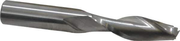 Onsrud - 1/2" Cutting Diam x 1-5/8" Length of Cut, 2 Flute, Upcut Spiral Router Bit - Uncoated, Right Hand Cut, Solid Carbide, 3-1/2" OAL x 1/2" Shank Diam, Double Edge, 30° Helix Angle - Apex Tool & Supply