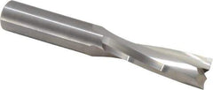 Onsrud - 1/2" Cutting Diam x 1-5/8" Length of Cut, 2 Flute, Upcut Spiral Router Bit - Uncoated, Right Hand Cut, Solid Carbide, 3-1/2" OAL x 1/2" Shank Diam, Double Edge, 11° Helix Angle - Apex Tool & Supply
