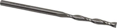 Onsrud - 3/16" Cutting Diam x 1-5/8" Length of Cut, 2 Flute, Upcut Spiral Router Bit - Uncoated, Right Hand Cut, Solid Carbide, 3" OAL x 3/16" Shank Diam, Double Edge, 25° Helix Angle - Apex Tool & Supply