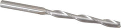 Onsrud - 3/8" Cutting Diam x 3-1/2" Length of Cut, 2 Flute, Upcut Spiral Router Bit - Uncoated, Right Hand Cut, Solid Carbide, 5" OAL x 3/8" Shank Diam, Double Edge, 25° Helix Angle - Apex Tool & Supply