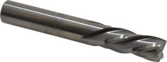 Onsrud - 1/2" Cutting Diam x 1-1/8" Length of Cut, 4 Flute, Downcut Spiral Router Bit - Uncoated, Right Hand Cut, Solid Carbide, 3-1/2" OAL x 1/2" Shank Diam, Four Edge, 30° Helix Angle - Apex Tool & Supply