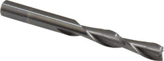 Onsrud - 1/4" Cutting Diam x 1" Length of Cut, 2 Flute, Downcut Spiral Router Bit - Uncoated, Left Hand Cut, Solid Carbide, 2-1/2" OAL x 1/4" Shank Diam, Double Edge, 30° Helix Angle - Apex Tool & Supply