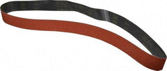 3M - 2" Wide x 60" OAL, 36 Grit, Ceramic Abrasive Belt - Ceramic, Very Coarse, Coated, YF Weighted Cloth Backing, Wet/Dry, Series 777F - Apex Tool & Supply