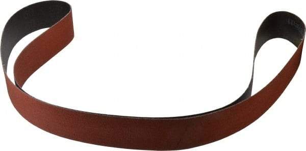 3M - 2" Wide x 72" OAL, 60 Grit, Ceramic Abrasive Belt - Ceramic, Medium, Coated, YF Weighted Cloth Backing, Wet/Dry, Series 777F - Apex Tool & Supply