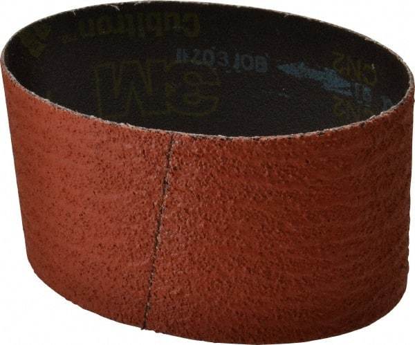 3M - 3-1/2" Wide x 15-1/2" OAL, 36 Grit, Ceramic Abrasive Belt - Ceramic, Very Coarse, Coated, YF Weighted Cloth Backing, Wet/Dry, Series 777F - Apex Tool & Supply