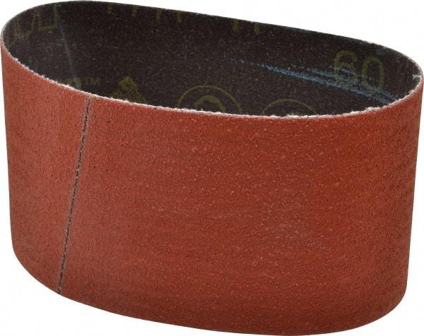 3M - 3-1/2" Wide x 15-1/2" OAL, 60 Grit, Ceramic Abrasive Belt - Ceramic, Medium, Coated, YF Weighted Cloth Backing, Wet/Dry, Series 777F - Apex Tool & Supply